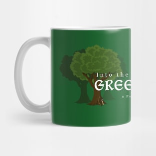 Into the Greenwood Banner Logo Mug